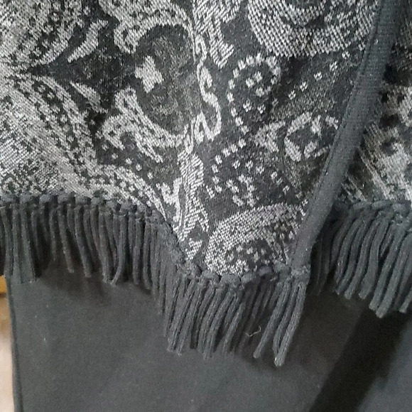 Lennie for Nina Leonard knit dress w attached fringe vest new with tags - Picture 4 of 9